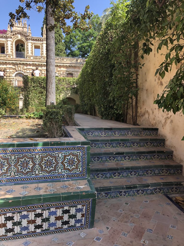 Gartenanlage des Alcázar