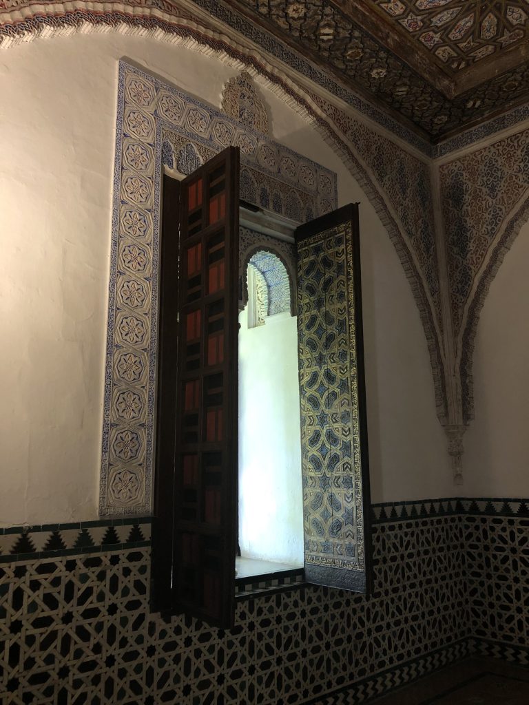 Fenster im Alcázar