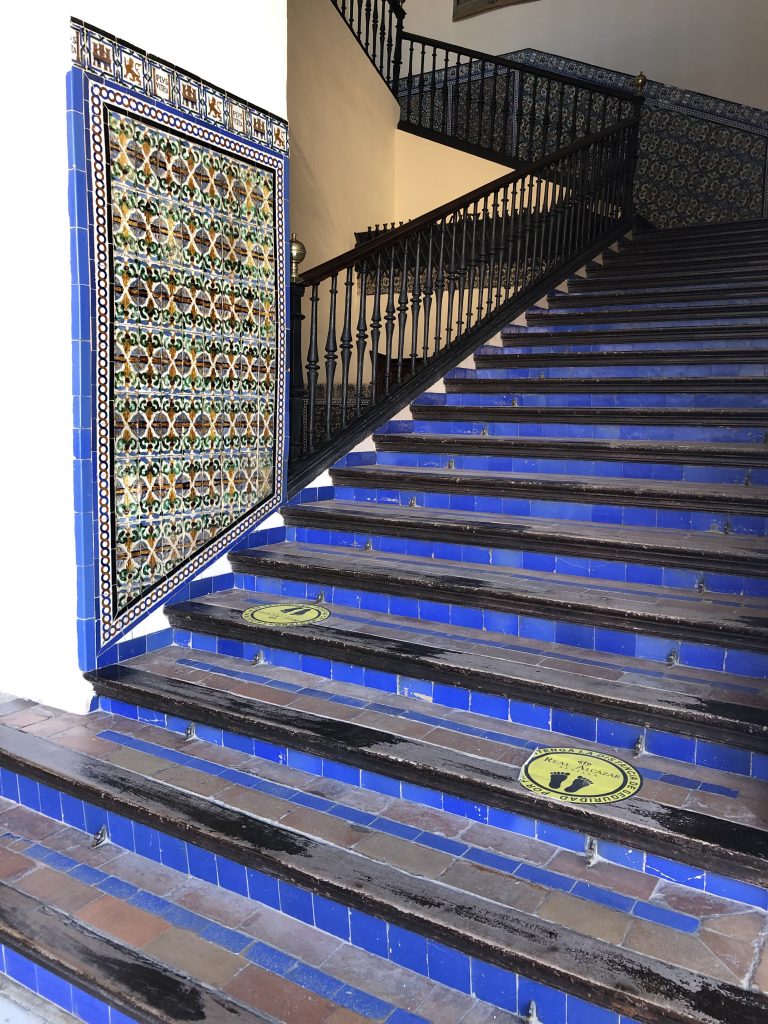 Treppen im Alcázar