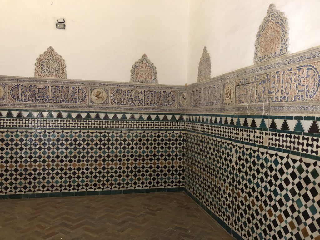 Wandmosaik im Alcázar