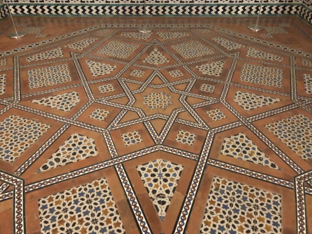 Bodenmosaik im Alcázar